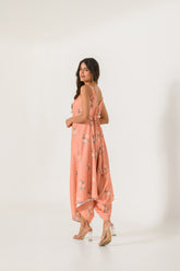 Scarlet Orange Palazzo Jumpsuit